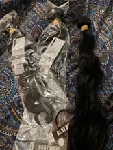 Beaudiva-extensiones de pelo ondulado brasileño con Frontal, extensiones de cabello humano de 34 y 36 pulgadas con cierre Frontal de malla