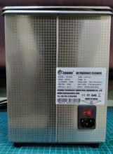 Jewelry-Cleaner Bath Ultrasonic Glasses Wash Portable 2L Granbo 120W No with Heater-Timer