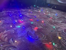Light-String Decoration Garland Courtyard-Lamp Christmas-Lights Fairy LED Bedroom Garden