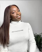 Peluca con malla frontal para mujeres negras, pelo liso de color con pelo de bebé 13x4, pelucas de cabello humano brasileño con encaje frontal, 4x4, Remy