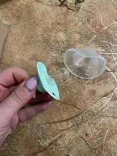 Chupete de silicona de alta calidad para bebé, recién nacido, niño y niña, pezones simulados, cabeza redonda y plana