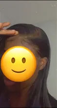 Celie Bob-Peluca de cabello humano liso con encaje frontal, postizo de pelo liso con cierre de 4x4 de densidad 150