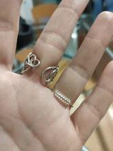 Ajustador de anillo en espiral para joyería, paquete de 12, 4 tamaños
