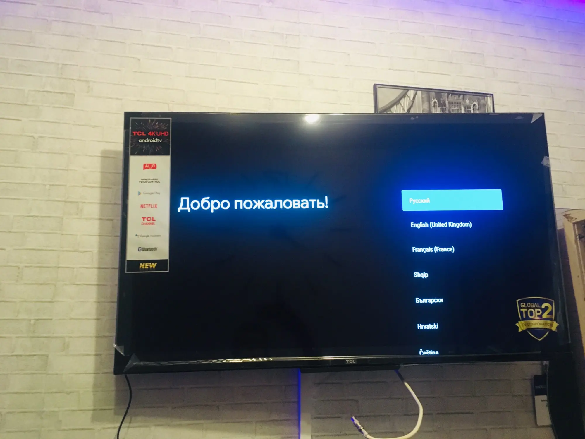 Отзыв о товаре TCL 43inch Smart TV 43P717 4K UHD AI TV Полноэкранный дизайн LED Television ОС Android 43телевизор металлический корпус P717 от пользователя Покупатель 