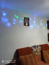 Led-String-Lights Garland Holiday-Lighting Party-Decoration Copper-Wire Fairy Christmas-Tree