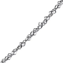 Серебряная цепь SUNLIGHT проба 925