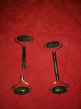 Massager Skin-Care-Tools Face-Roller Gua Sha Jade-Stone Beauty Anti-Wrinkle Double-Heads