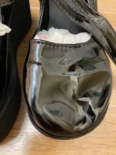 U-DOUBLE marca zapatos Lolita lindo zapatos de salón Mary Jane plataforma zapatos de cuña de mujer de gran tamaño 43 bombas dulce gótico zapatos para mujer de estilo Punk