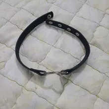 Collar gótico Punk Rock de estilo Harajuku, Gargantilla de cuero PU con corazón y punta redonda, accesorios para el cuerpo