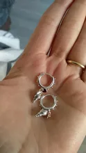 2020 nuevo gran oferta Plata de Ley 925 100% auténtica pendiente de caracola para las mujeres, joyería, regalo de fiesta de boda de compromiso