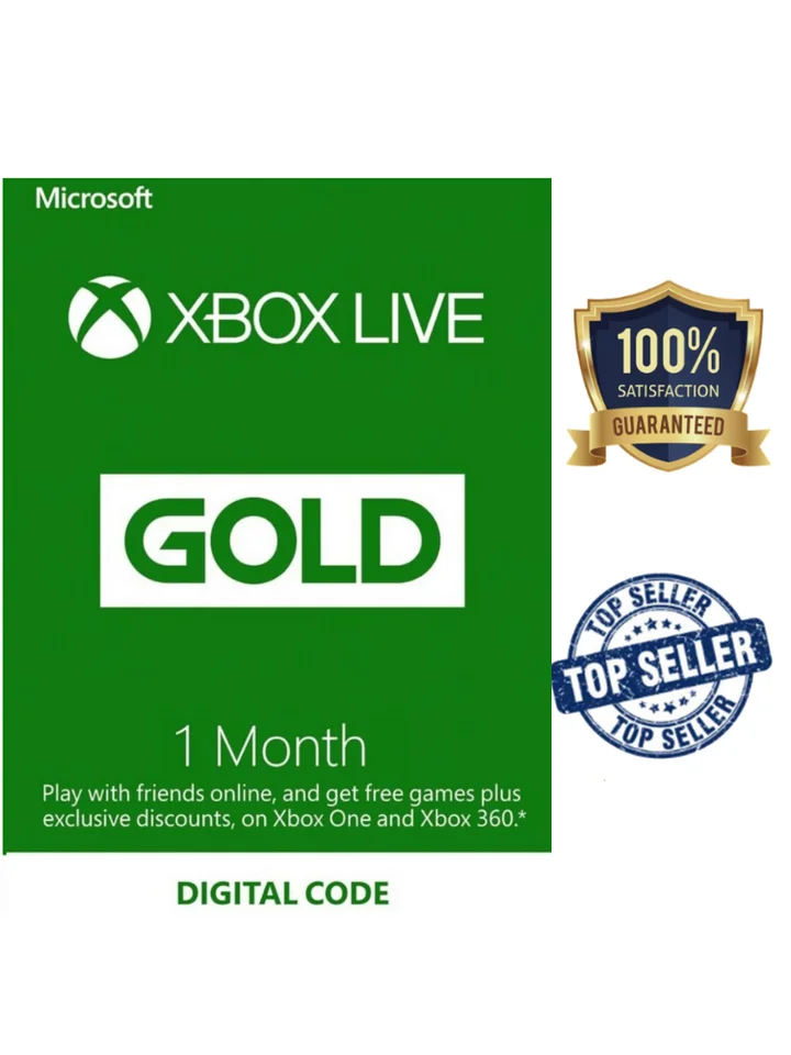 xbox live 1 year digital code