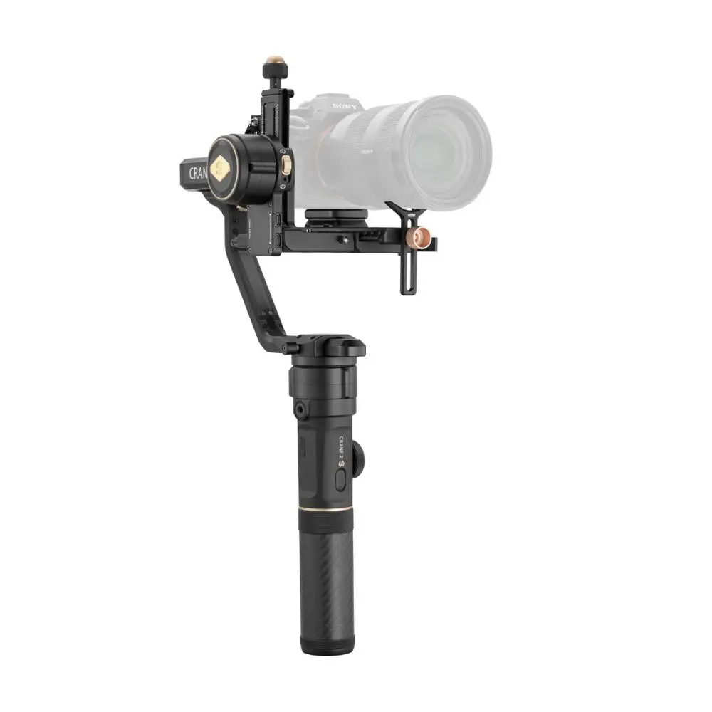 Zhiyun Crane 2 2s 3 осевой Ручной Стабилизатор для Canon Nikon Sony Panasonic DSLR камер 80D 90D BMPCC 6K 5D3|servo