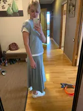 Marchitas de verano faldas mujer moda 2020 midi faldas Inglaterra Oficina satén alto cintura simple Falda larga elegante de las mujeres