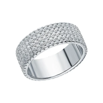 

Silver ring with cubic zirconia sunlight sample 925