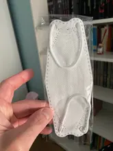 Fit 3-11 años 10 unids/caja paquete Individual de los niños KN95 filtro FFP2 los niños máscara de niño a prueba de niños niña máscara