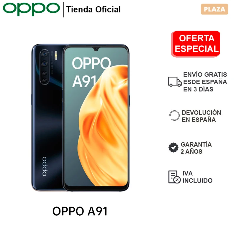 OPPO A91 8GB/128GB смартфон 6 4 &quotэкран ультра тонкий дизайн четыре камеры заднего вида OTG