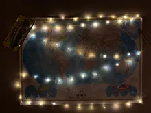 Led-String-Lights Garland Photo-Clip Christmas-Decoration Battery-Operated Xmas Wedding