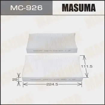 Фильтр салона MASUMA MC-926