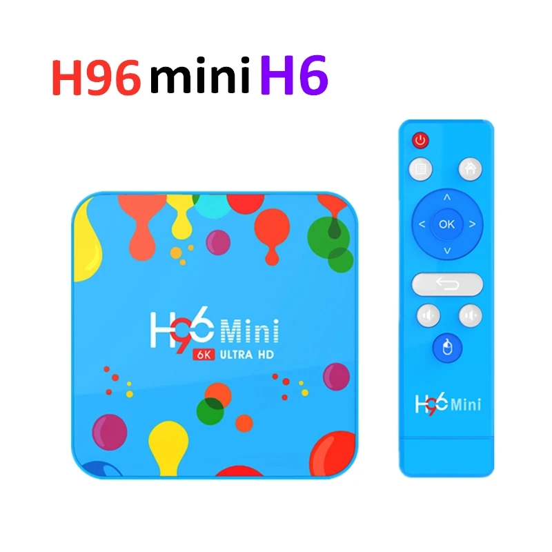 ТВ приставка H96 Mini H6 Android 9 0 Allwinner H.265 Wi Fi HDR 4 + 32/128 ГБ|ТВ-приставки и медиаплееры| |