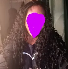 Pelucas sintéticas Afro rizadas para mujeres negras, cabello ondulado oscuro largo, resistente al calor, de media mano, para fiesta
