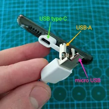TISHRIC-MINI cámara endoscópica Digital para limpieza de orejas, endoscopio médico para teléfono inteligente Android, USB HD, cuchara Visual para la oreja, 5,5mm, 0.3MP