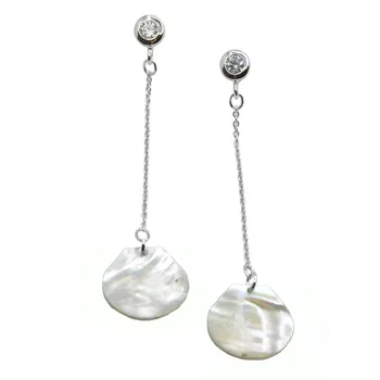 

Earrings Silver with Pearl