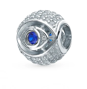 

Silver Pendant with spinel sunlight sample 925