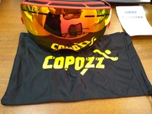 COPOZZ-Gafas de esquí para hombre y mujer, lentes de Snowboard para esquiar, protección UV400, antiniebla