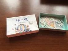Yoofun 40 unids/caja Kawaii pegatinas embaladas en caja de dibujos animados bosque unicornio para álbum de recortes diario Deco pegatinas Retro