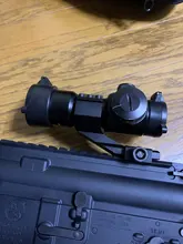 Mira telescópica táctica M3 para aviones, mirilla de punto rojo y verde, brillo ajustable, carcasa de aluminio, impermeable, a prueba de polvo, montaje de riel de 20mm