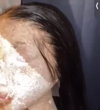 Peluca brasileña recta Bob corto pelucas delanteras de encaje 13x4 frente de encaje pelucas de cabello humano Pre-arrancado con el pelo del bebé estrella del Jazz no Remy