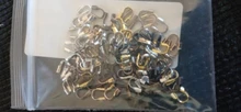 Protectores de alambre de 100x4mm, accesorios de forma de U, cierres, conector para fabricación de joyas, 4,5 unids/lote
