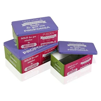 

Set of decorative boxes Metal