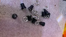 10 Uds. Fuente de alimentación de CC conector de montaje en Panel hembra 2-Pin 5,5X2,1mm adaptador de enchufe 2 tipos de terminales 3A 12v