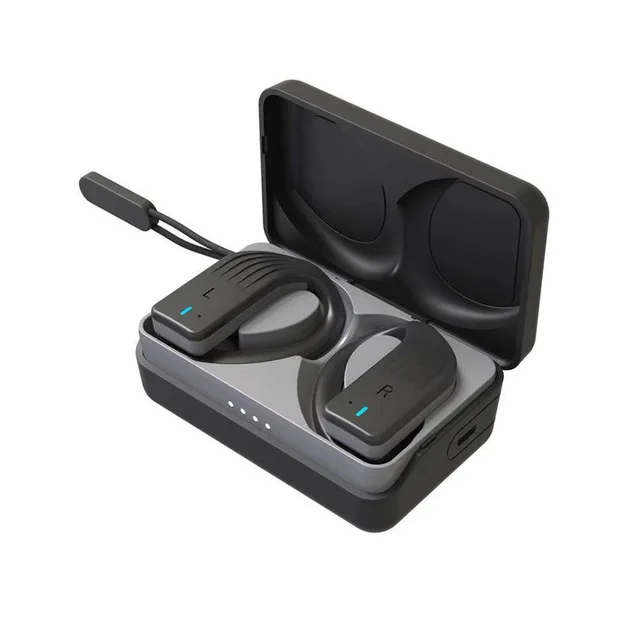 30 шт. K40 TWS bluetooth 5,0 Наушники Беспроводные водонепроницаемые HiFi спортивные наушники бинауральные сенсорные стерео наушники - Цвет: Черный