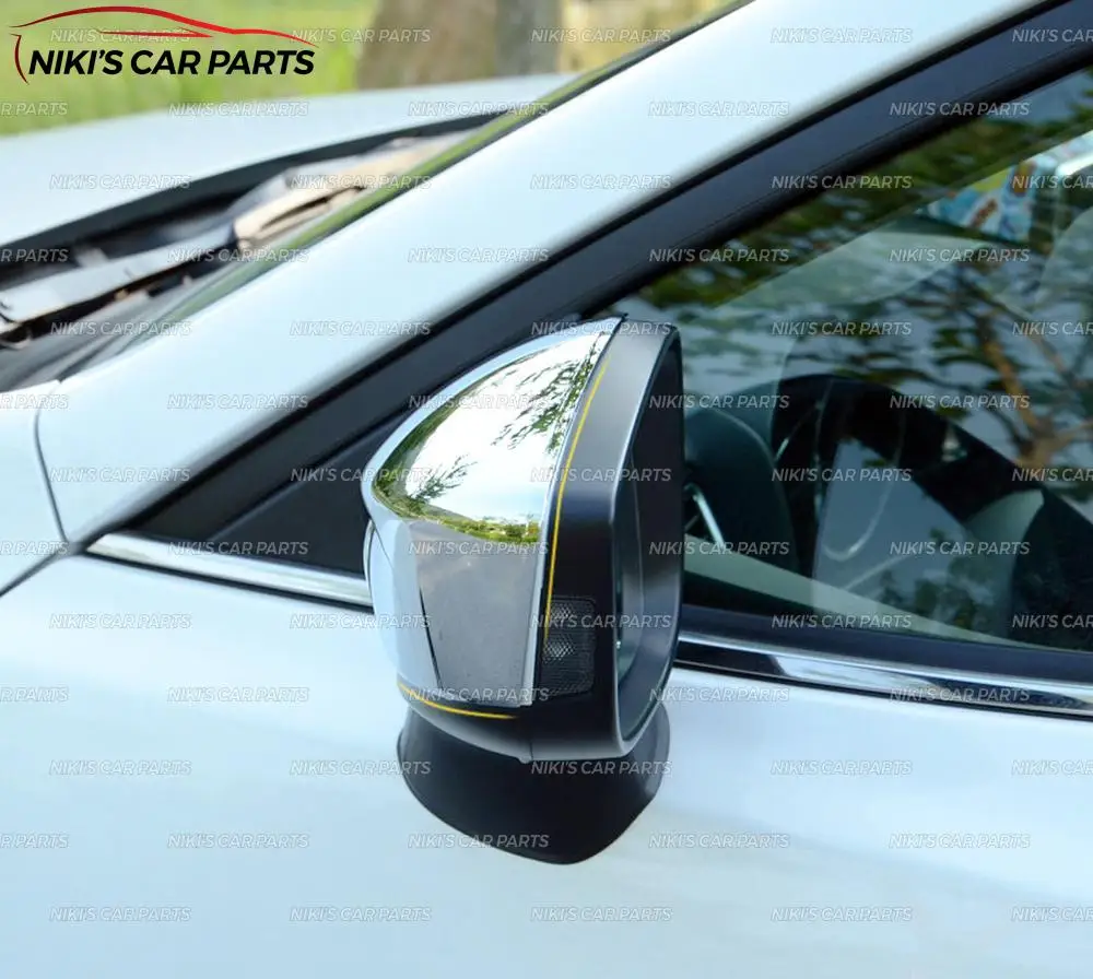 Covers on mirror case for Mazda 3- ABS plastic chrome molding decoration car styling tuning