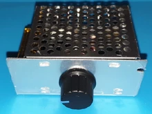 AC 220V 4000W SCR regulador de voltaje oscurecimiento reguladores controlador de velocidad del Motor termostato electrónico módulo regulador de voltaje