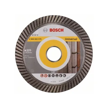 

BOSCH-metal cutting Disc diamond Expert Universal Turbo 125x22,23x2,2