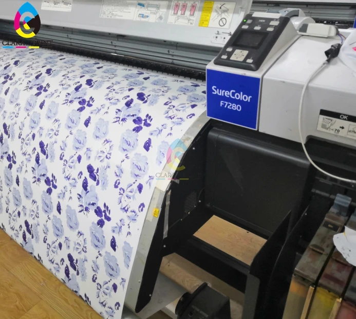 Б/у 64 &quotEpson Surecolor F7280 широкоформатный струйный принтер для текстильная