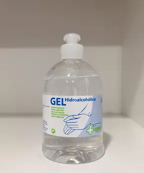 

Hydroalcoholic Gel 500 ml with dispenser