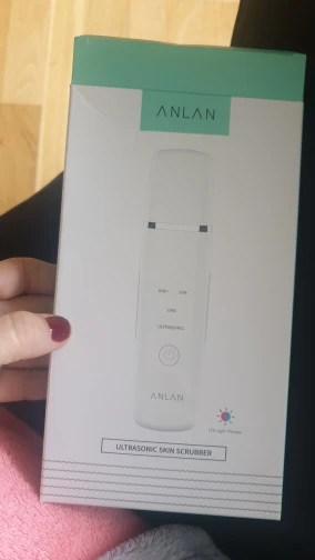 Отзыв о товаре ANLAN Ультразвуковой скрабер скруббер, ионная лопатка для чистки лица, пилинг, лифтинг для лица, удаление угрей, терапия красным светом для удаления черных точек blackhead remover узи чистка ультразвуковая чистка лица от пользователя E***o