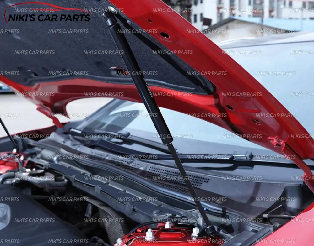 Стойки амортизатора капота для Mazda 3- нержавеющая сталь 1 комплект/2 шт. литье украшение автомобиля Стайлинг внешний
