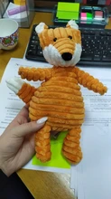 16 Animals Dog Chew Squeak Toys Giraffe Fleece Rope Interative Toy Plush Puppy Deer 