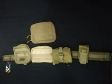 CQC táctico Molle M5 linterna bolsa individual pistola revista antorcha funda, soporte al aire libre cuchillo de caza linterna y funda bolsa