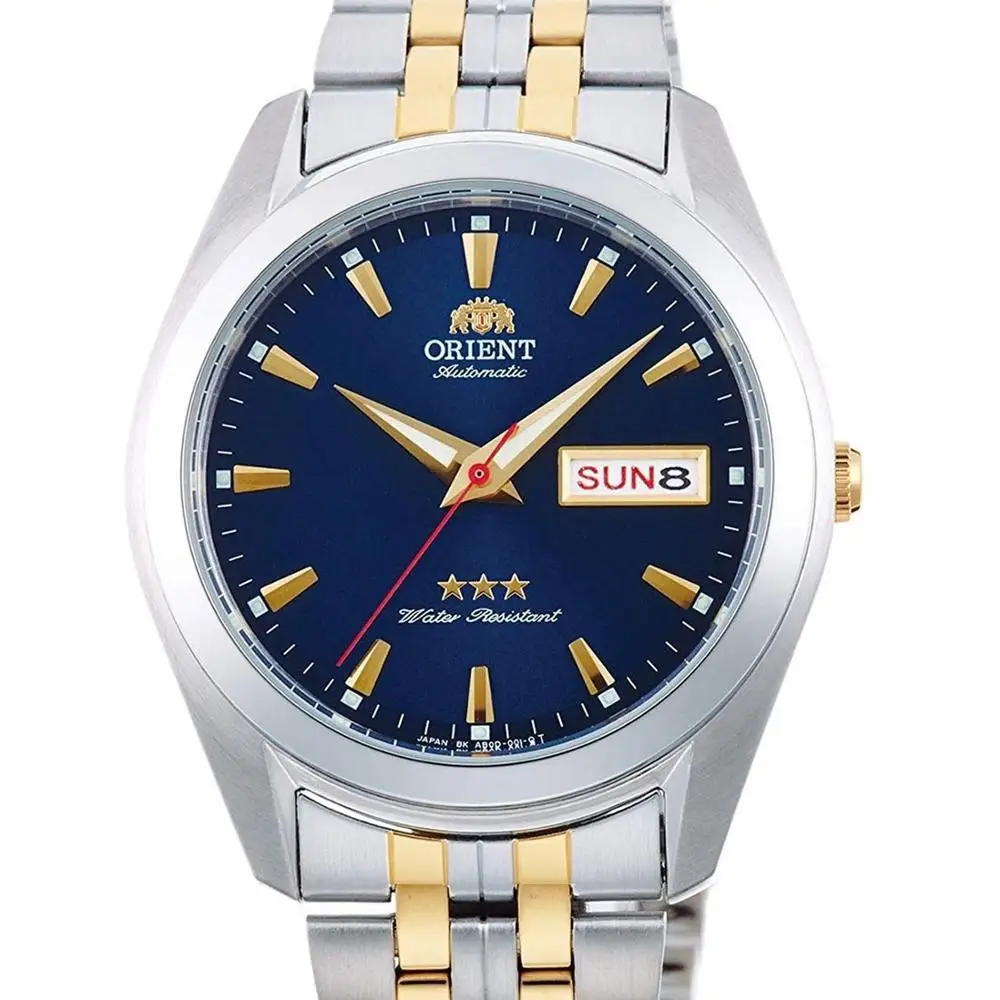Orient TriStar Pria Automatic Watch RA AB0029L Panggil Biru Tali Baja  Otomatis Jam Tangan Pria Biru Panggil Steel|Jam Tangan mekanik| - AliExpress