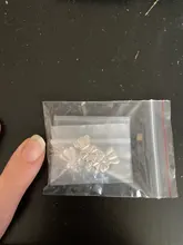 Clavijas mágicas para las orejas, accesorio auxiliar con pinza creativa para pendientes, hebilla del perno prisionero, elevador, joyería europea y americana