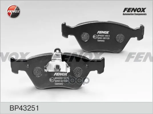 Колодки Тормозные Дисковые FENOX арт. BP43251