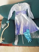 Elsa Dresses For Girls Princess Party Elsa Costume Snow Queen 2 Cosplay Elza Vestidos