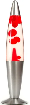 

Lava lamp with wax red