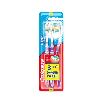 

Colgate Extra Clean Medium Tooth Brush 3 PCs-Fast Shipping